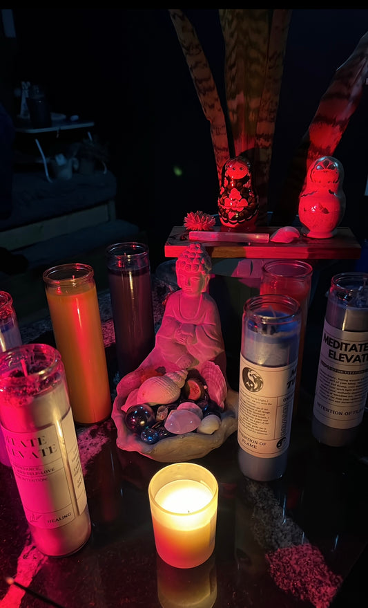 Personalized Meditation Candle