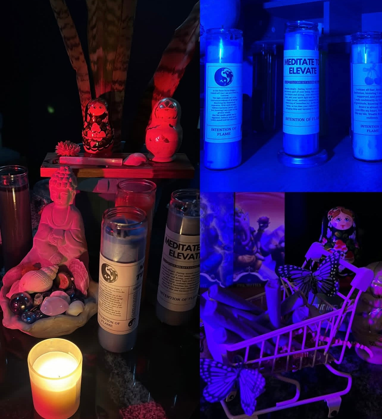 Personalized Meditation Candle