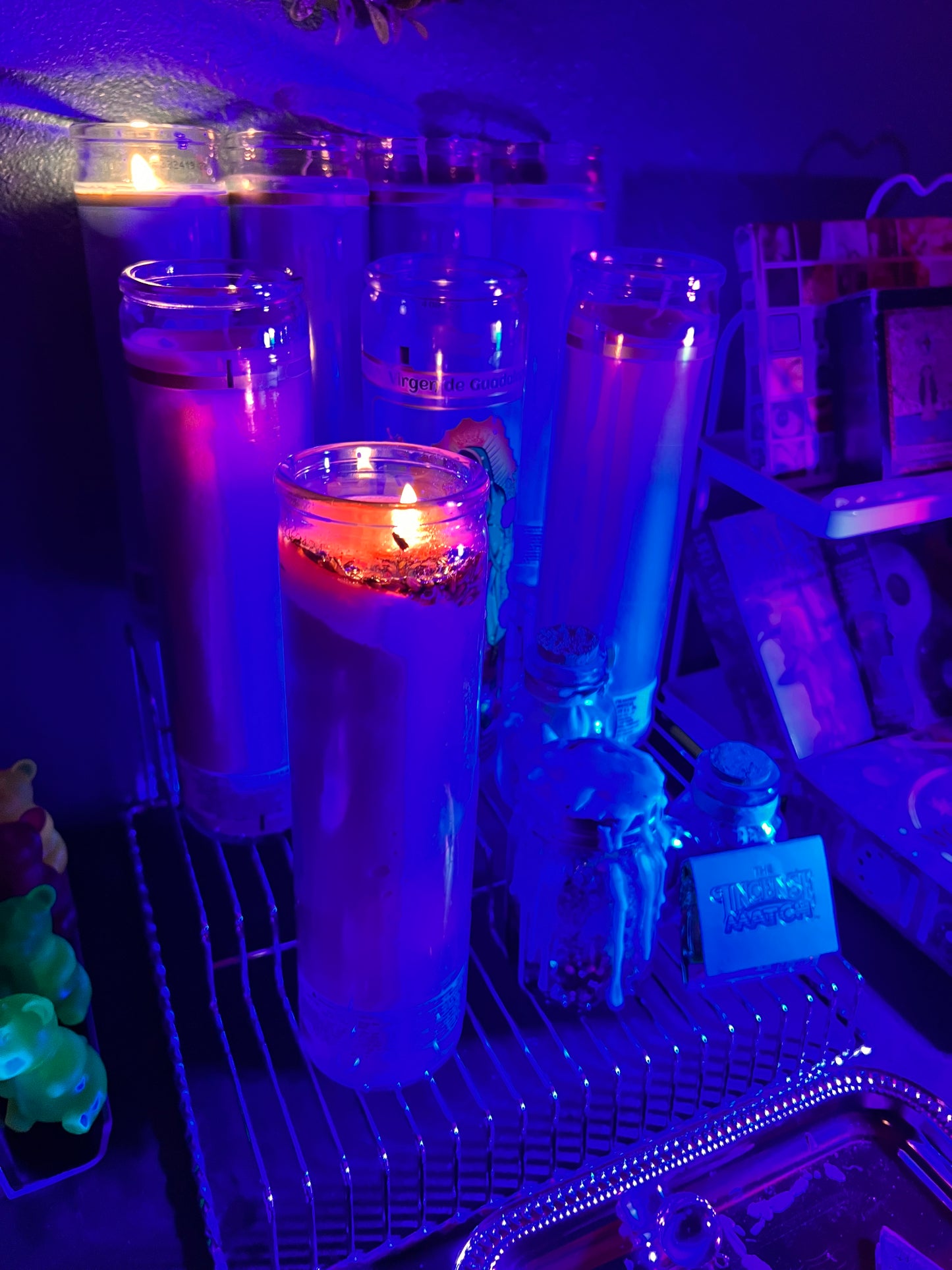 Lavender Meditation Candle