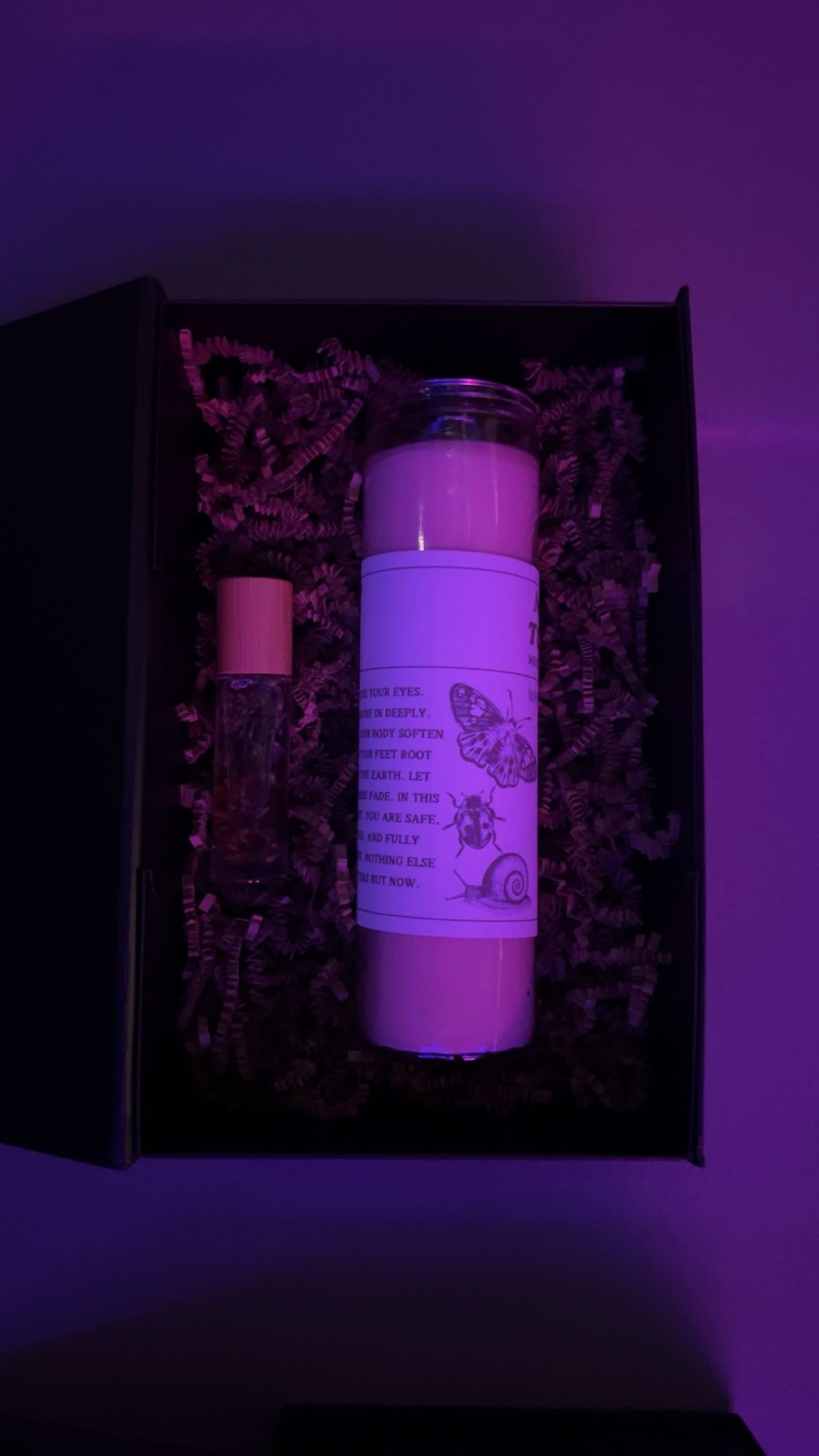 Personalized Meditation Candle