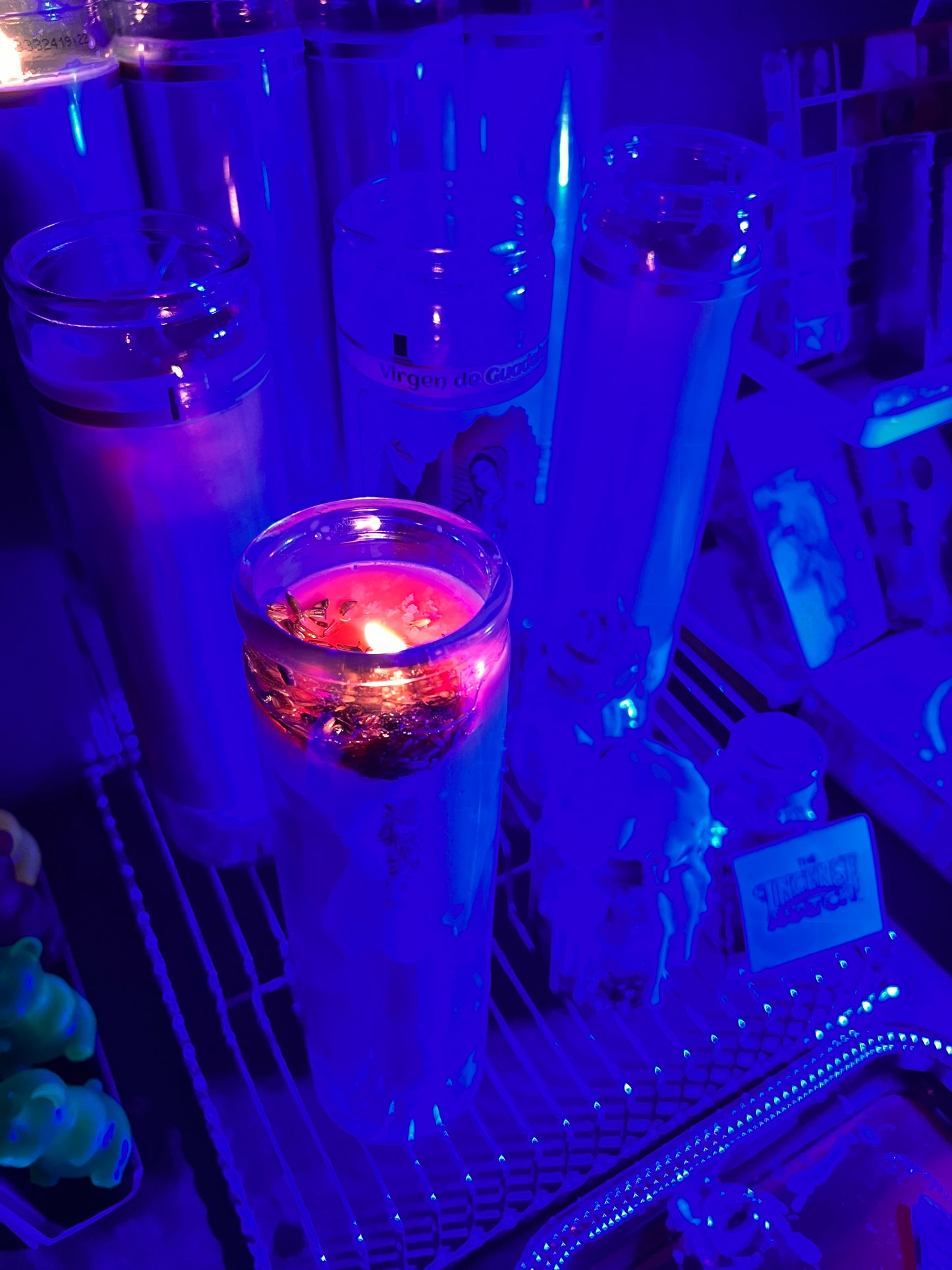 Lavender Meditation Candle