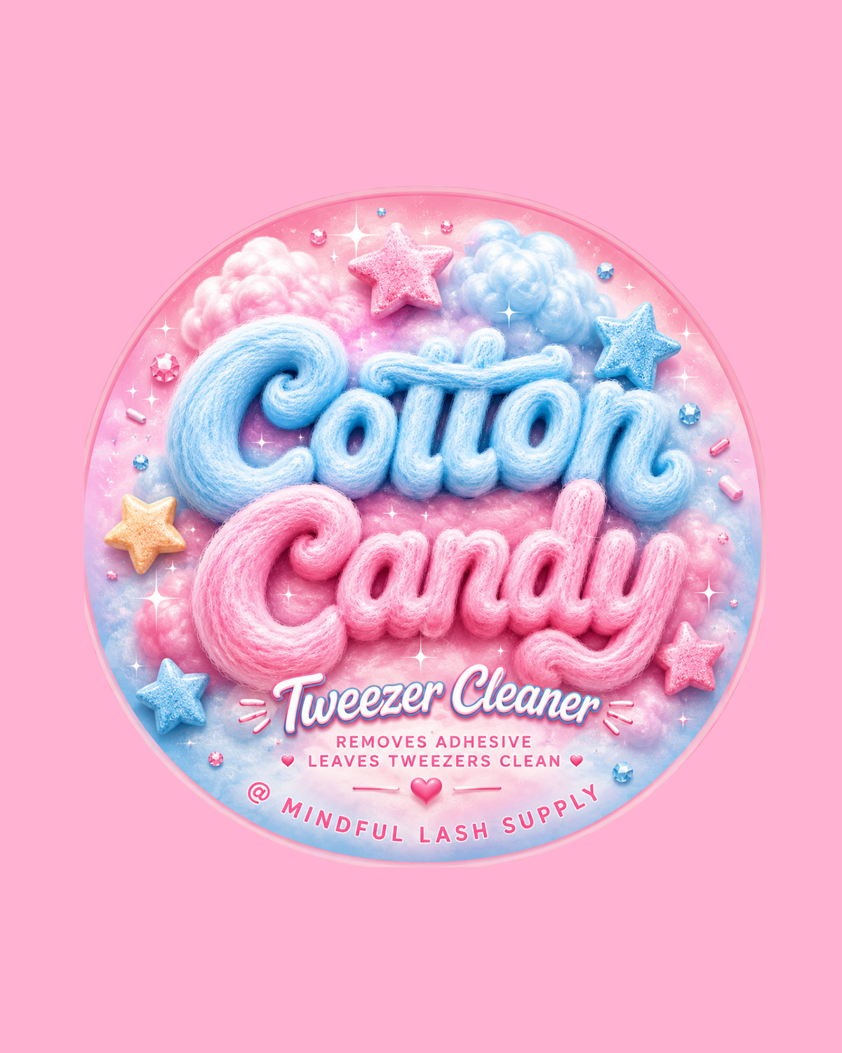 COTTON CANDY TWEEZER CLEANER💘