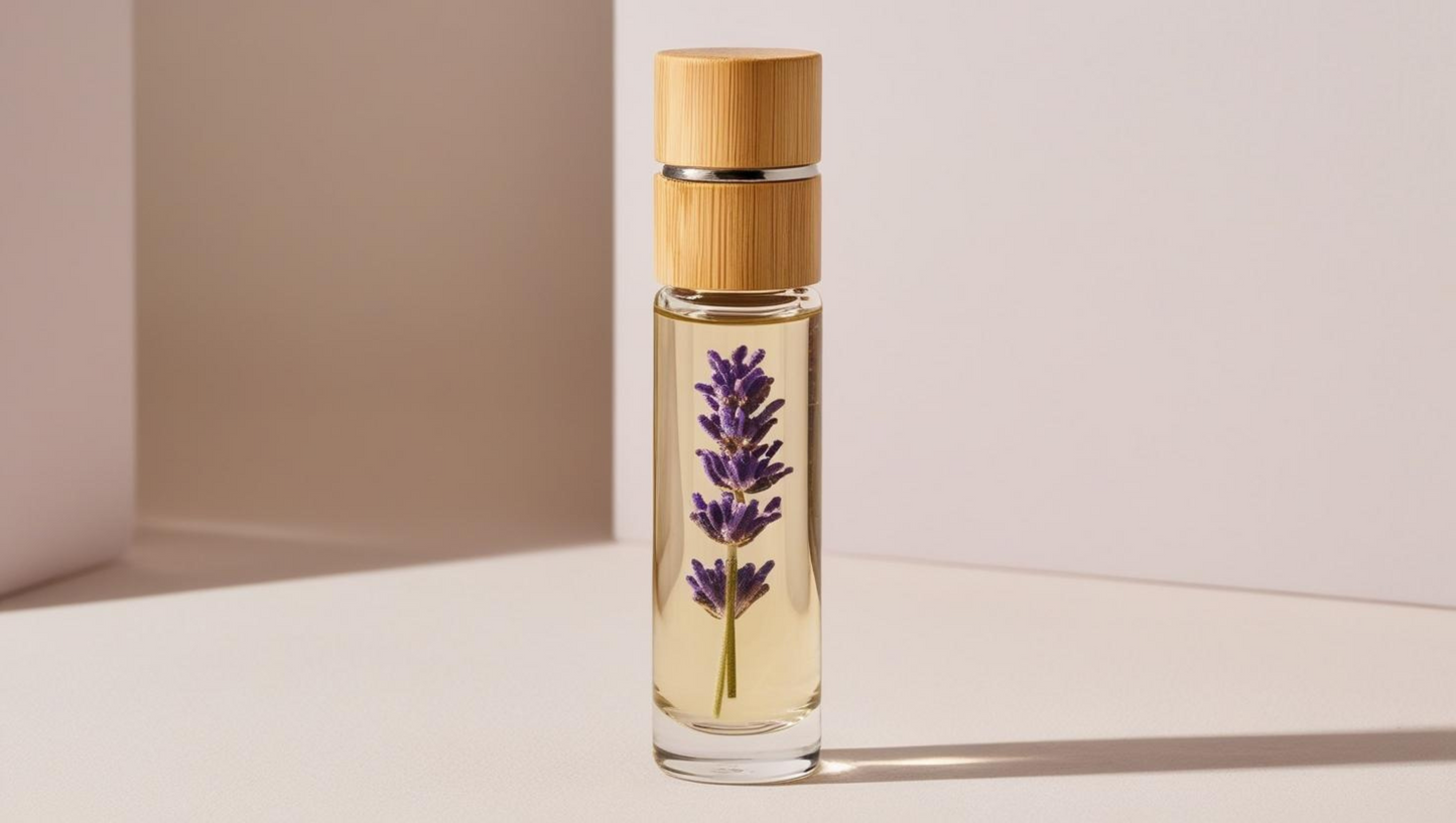 Large Bamboo Glass Meditation Oil